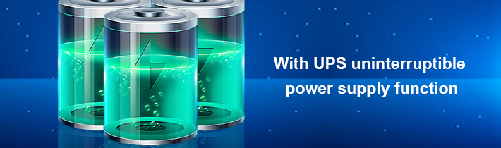 With UPS uninterruptible power supply function